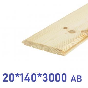 имитация бруса 20*140*3000 сорт ав